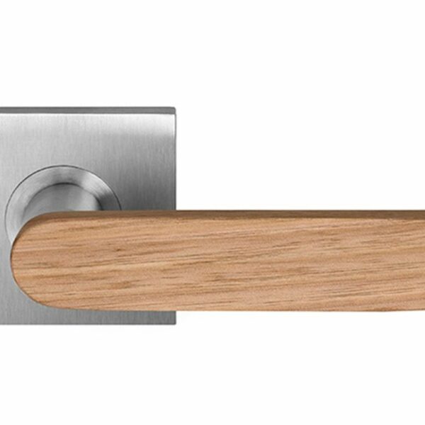 Monte Club American White Oak Oiled Timber Lever On 63.5mm Rose