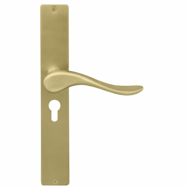 Windsor Haven Levers On Square Long Plate Euro 48mm