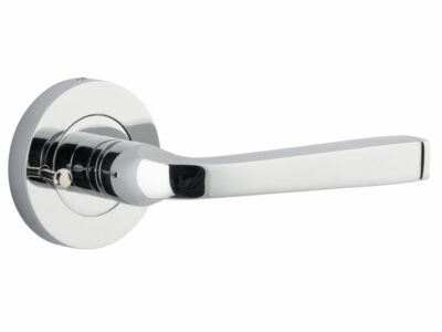 Iver Annecy Privacy Lever Handles On Round Rose
