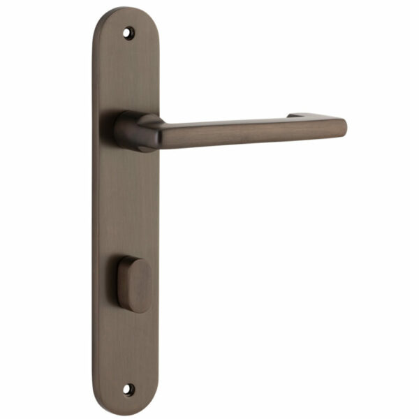 Iver Baltimore Return Levers Privacy On Oval Plate