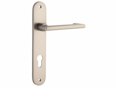 Iver Baltimore Return Levers Euro Lock On Oval Plate