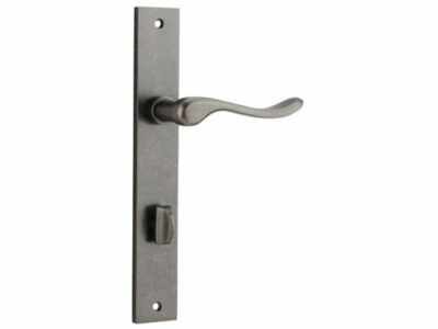 Iver Stirling Privacy Levers On Rectangular Long Plate