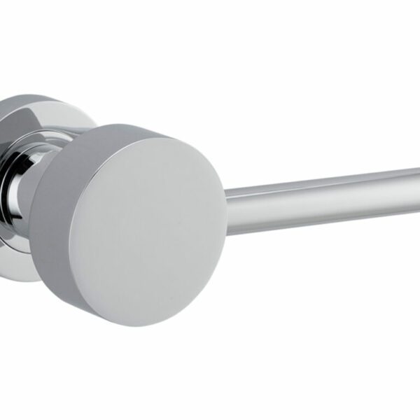Bankston Geppetto Polished Chrome Lever Handle On Round Rose