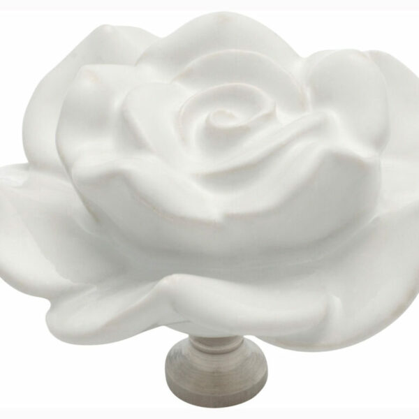 Tradco Flower Porcelain Knob