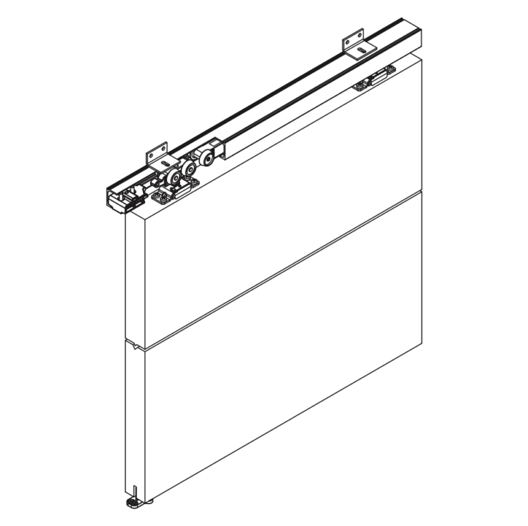 Brio Quick Run 120 Top Hung Sliding Door Tracks Interior Effects