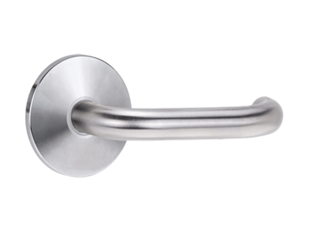 Lockwood 1360/1361/70 Lever Handles On Round Rose | Interior Effects