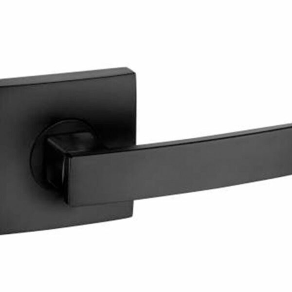 Schlage Valor Series Angular Lever Handles On Square Rose