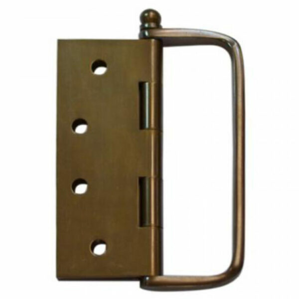 100 x 75mm Brass Hinges With D Handle