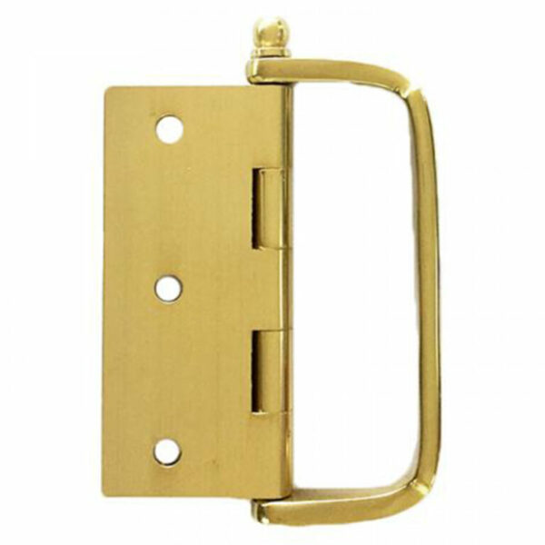 75 x 63mm Brass Hinges With D Handle