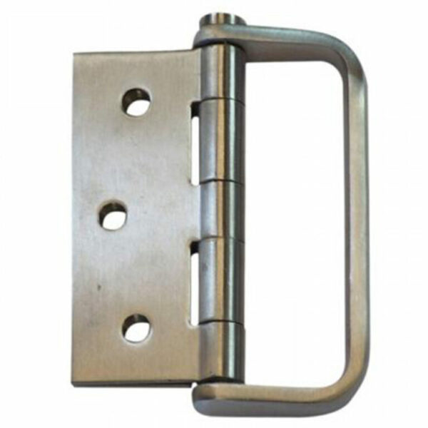 75 x 63 x 2mm Stainless Steel Hinge With Handle