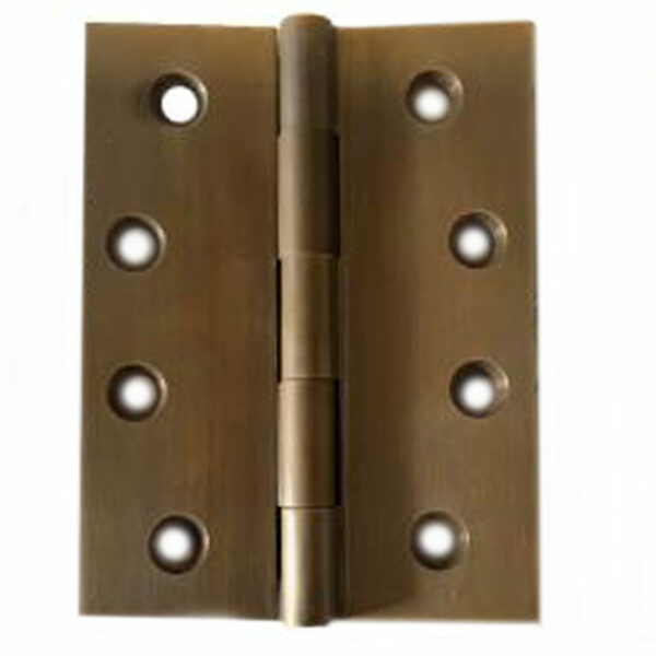 100 x 75 x 3.0mm Fixed Pin Brass Hinges