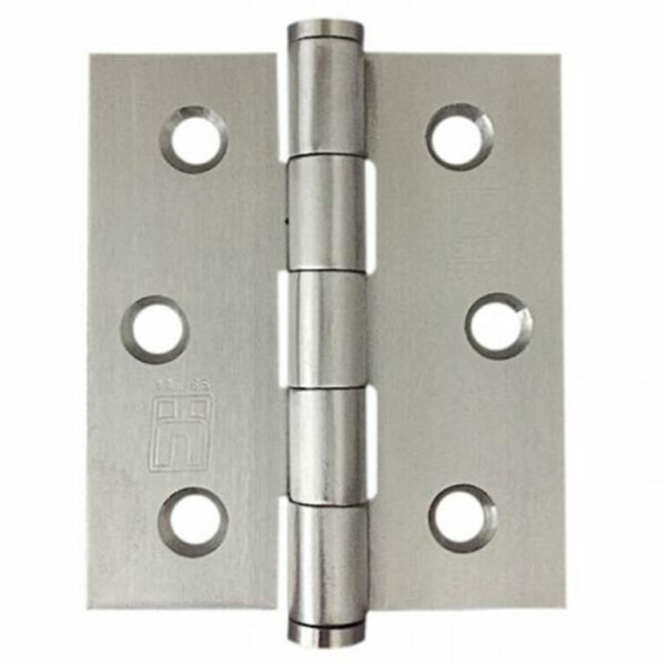 75 x 63 x 2.0mm Fixed Pin Stainless Steel Button Tip Hinge