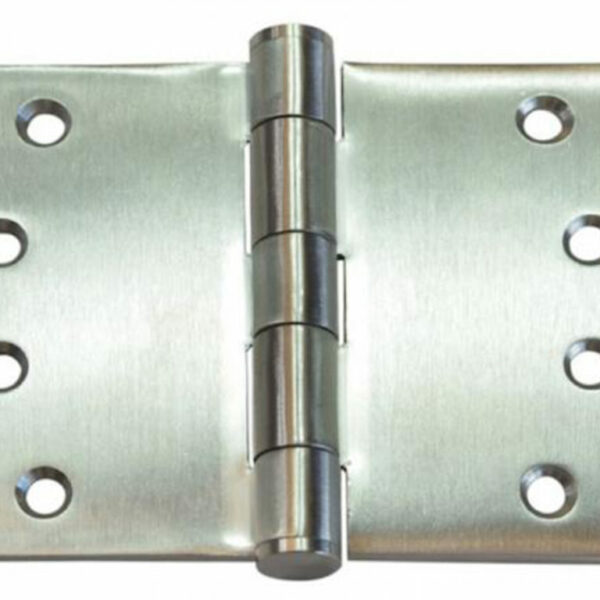 100 x 125 x 3.5mm Fixed Pin Wide Throw 316 Stainless Hinge