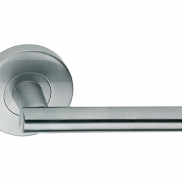 Schlage Element Series Amelia Lever Handles On Round Rose