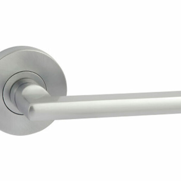 Schlage Element Series Lianna Lever Handles On Round Rose