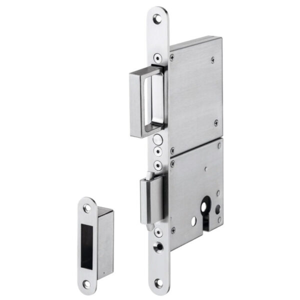 JNF Cavity Door Mortice Lock With Retractable Handle