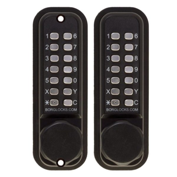 Borg Mechanical Double Digital Keypad Lock