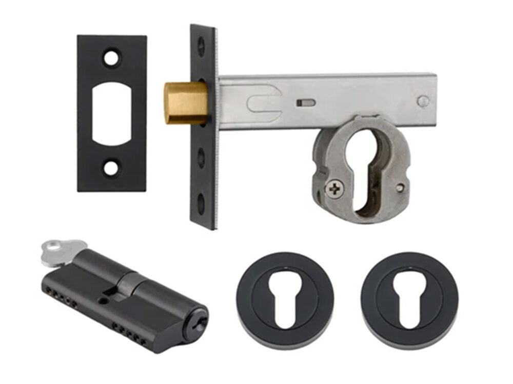 Iver Deadbolt Kit Round Escutcheon (Key/Key) - Image 7