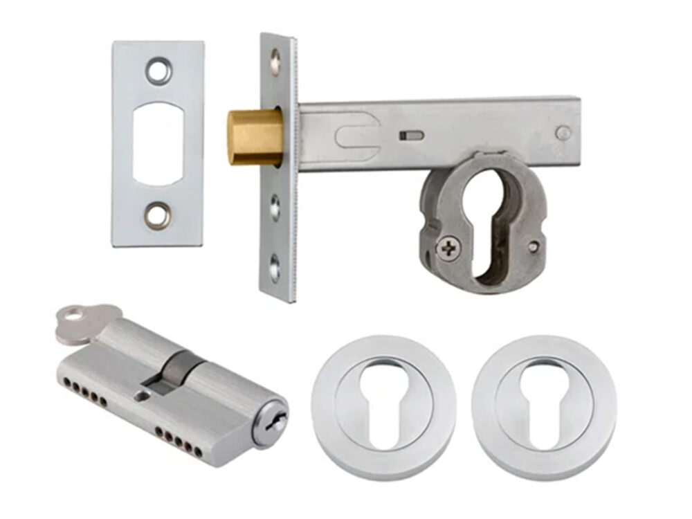 Iver Deadbolt Kit Round Escutcheon (Key/Key) - Image 9