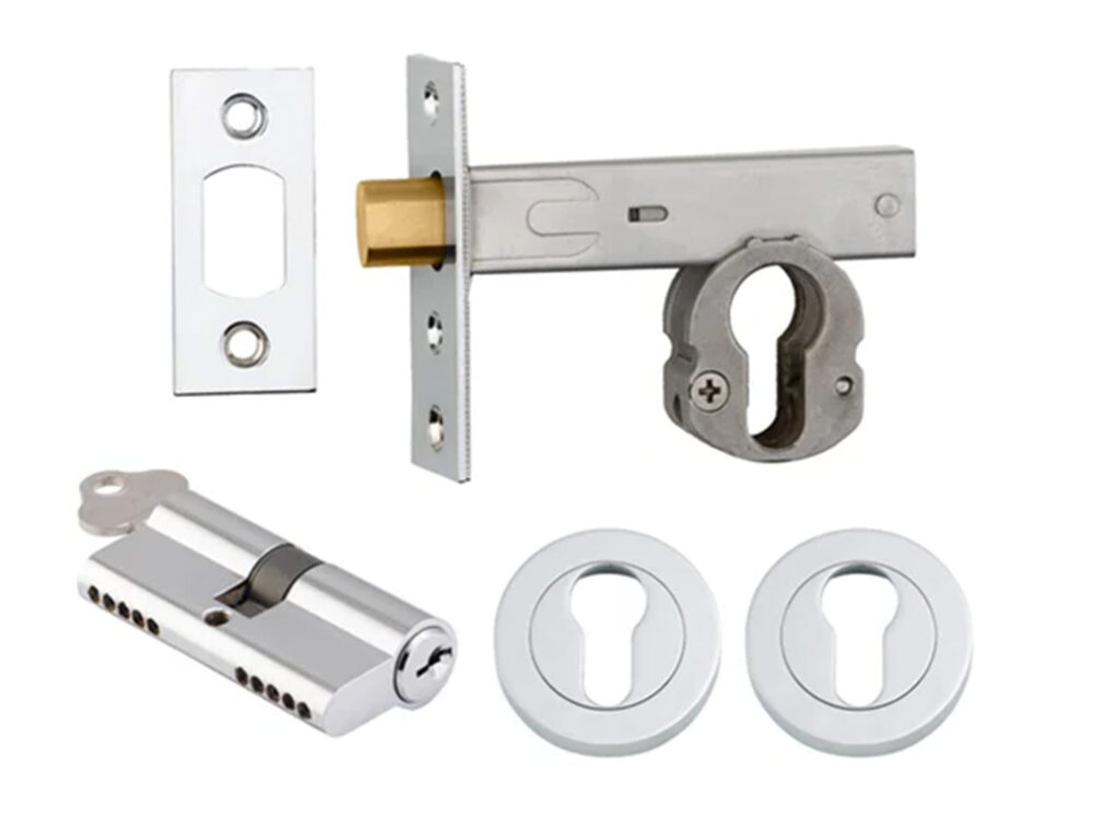 Iver Deadbolt Kit Round Escutcheon (Key/Key) - Image 5
