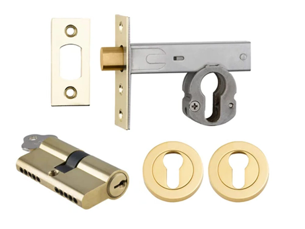 Iver Deadbolt Kit Round Escutcheon (Key/Key) - Image 6