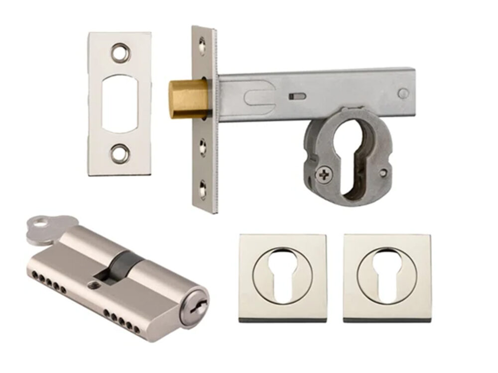 Iver Deadbolt Kit Square Escutcheon (Key/Key) - Image 9