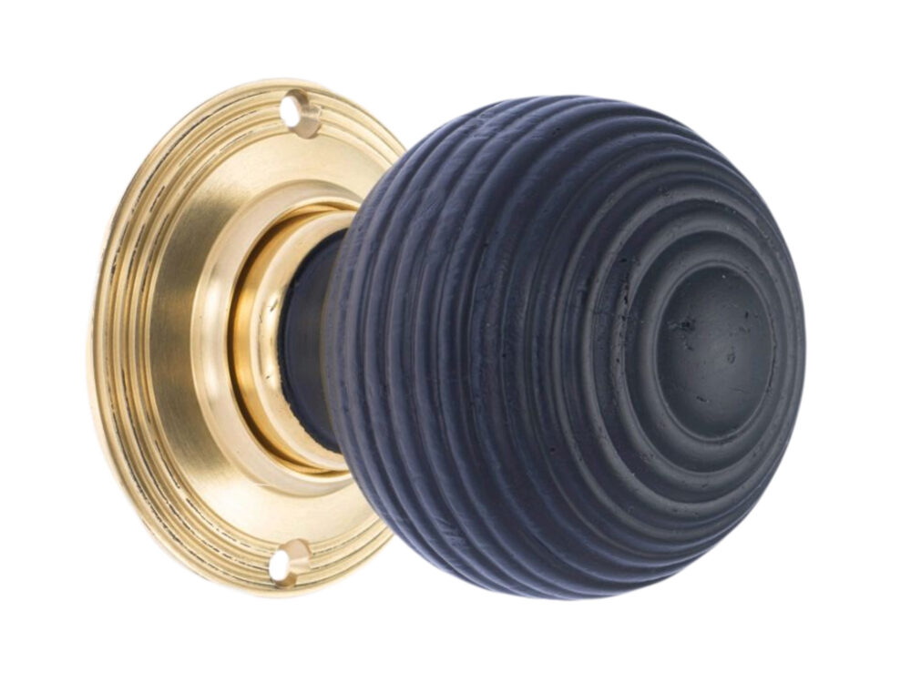 Ebonised Beehive Door Knob Mk 1