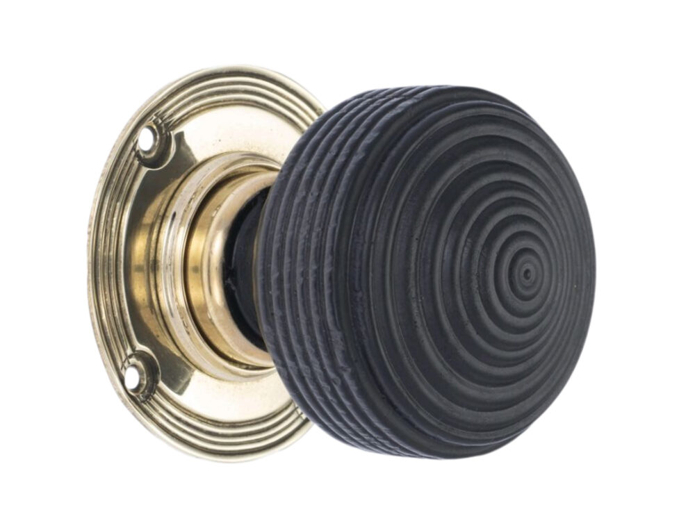 Ebonised Edwardian Door Knob