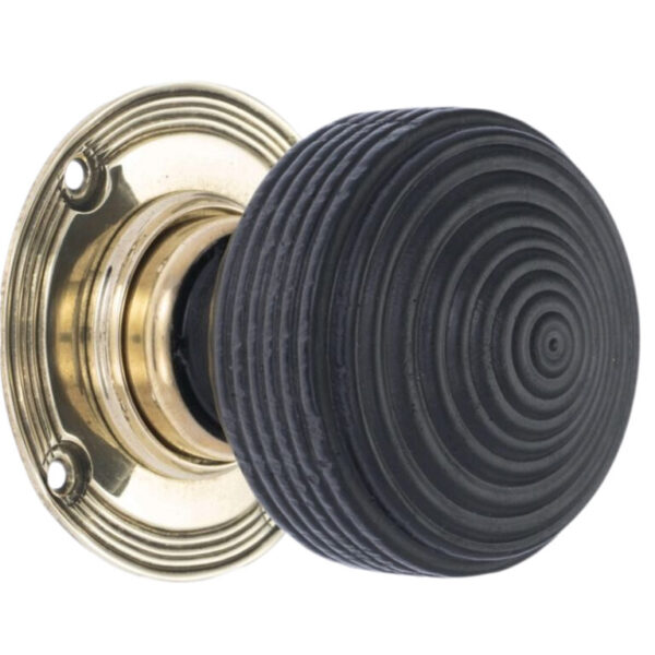 Ebonised Edwardian Door Knob