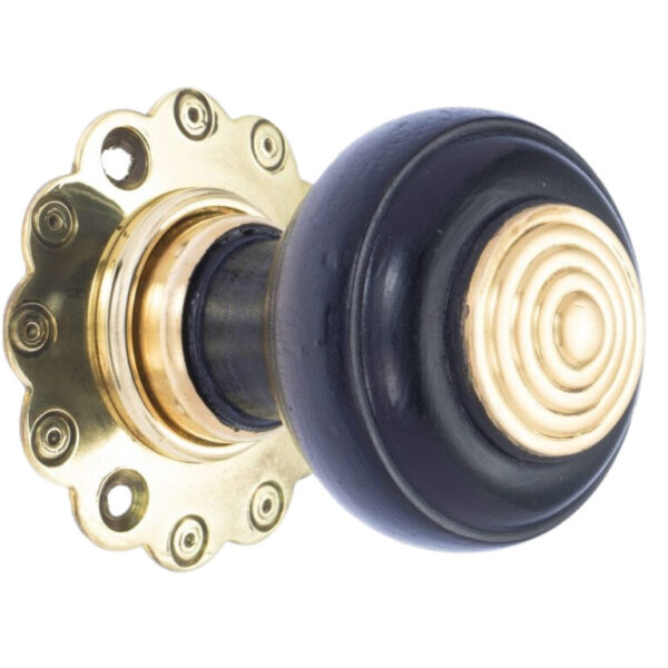 Ebonised Villa Door Knob