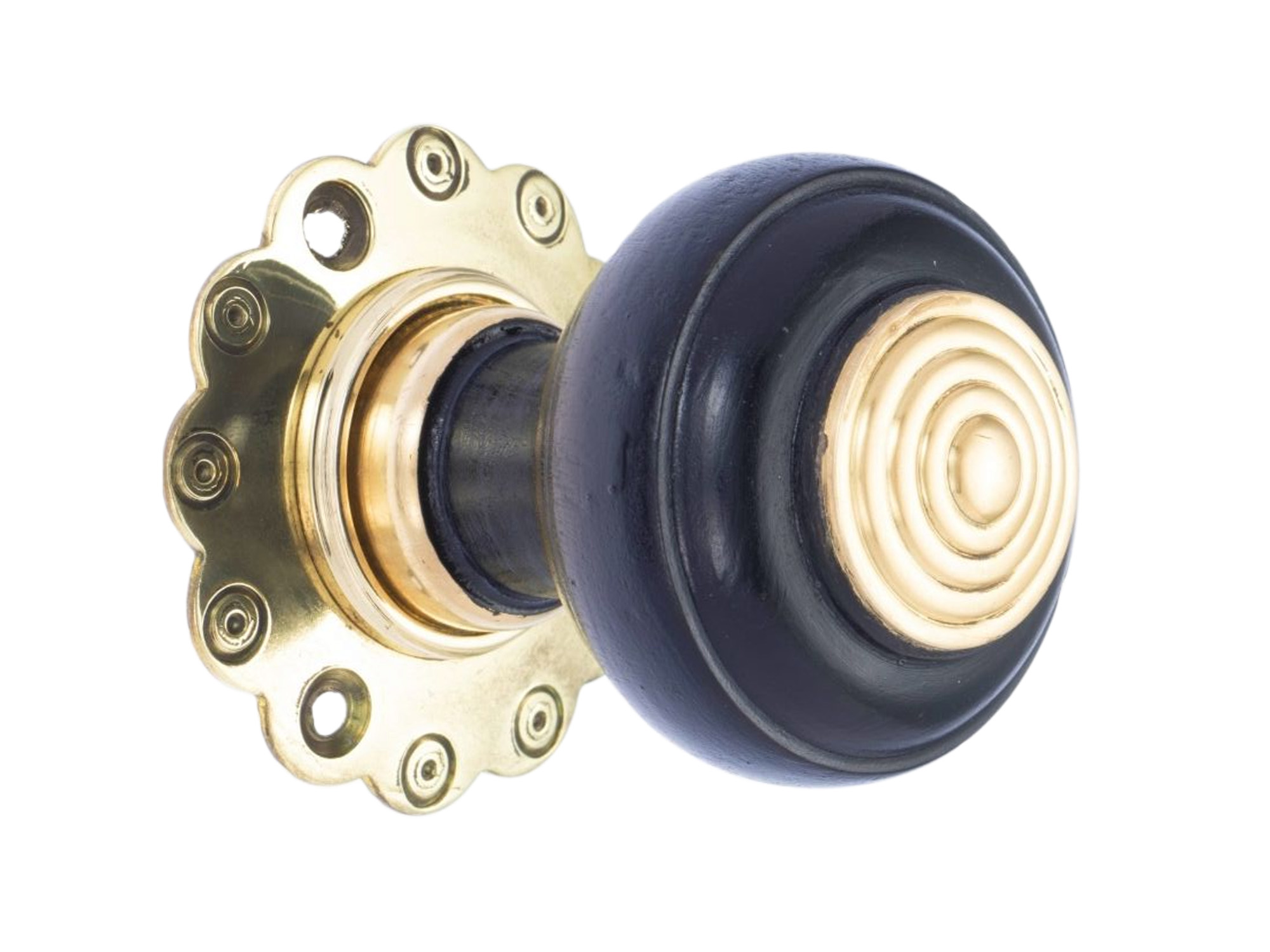 Ebonised Villa Door Knob
