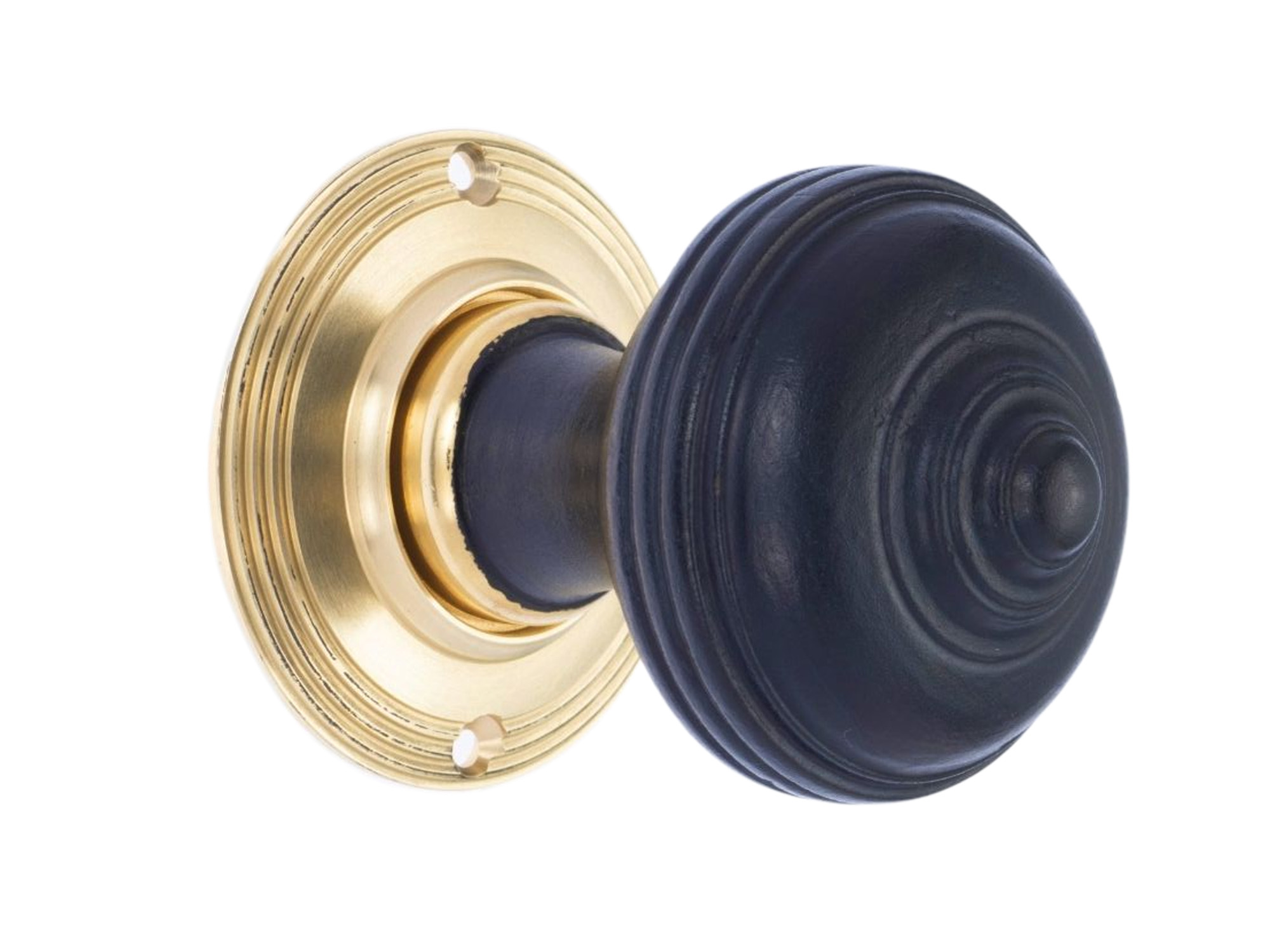 Ebonised Georgian Door Knob