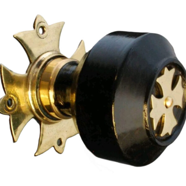 Ebonised Gothic Door Knob
