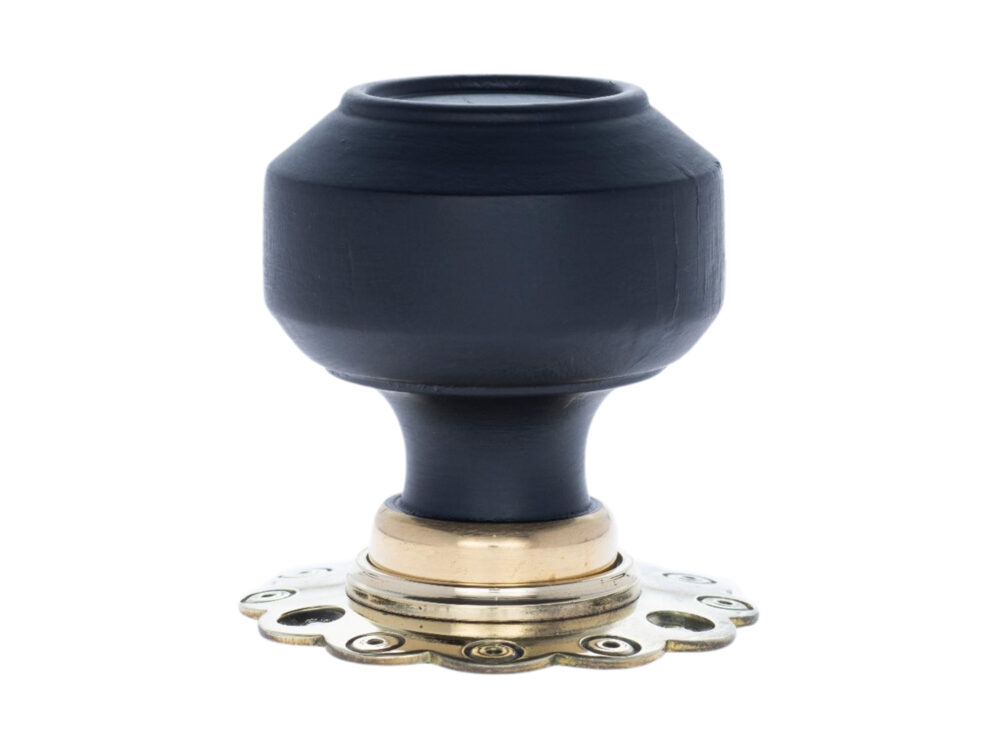Ebonised Savoy Door Knob - Image 2