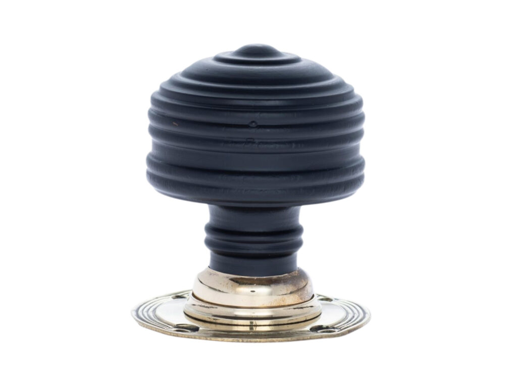 Ebonised Victorian Royal Door Knob - Image 2
