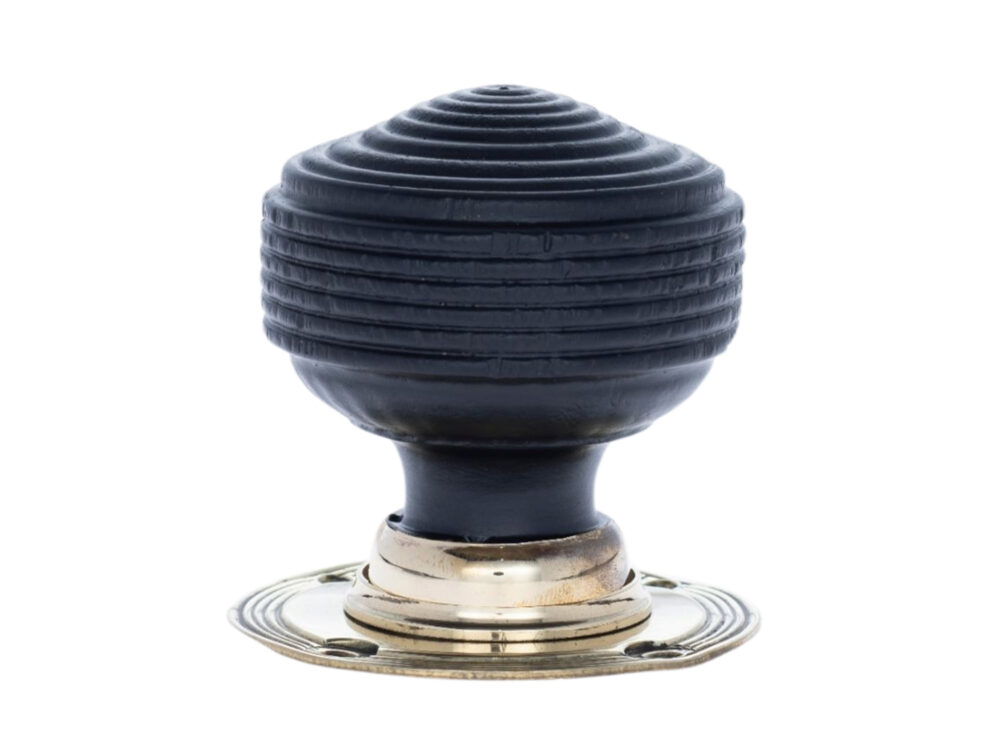 Ebonised Edwardian Door Knob - Image 3