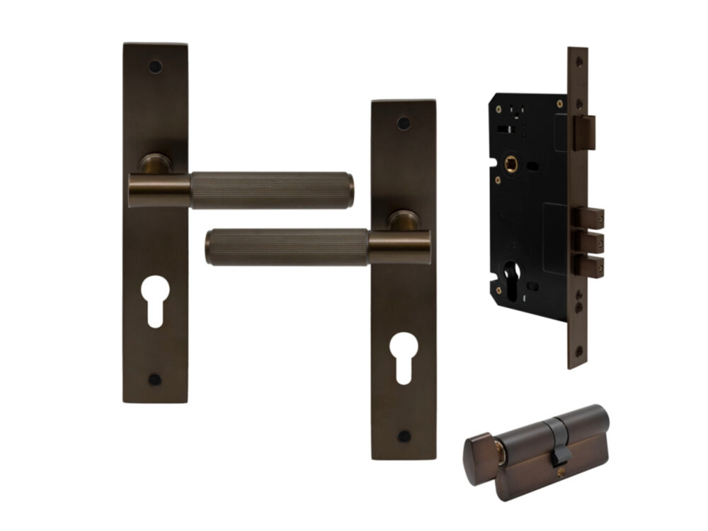 Nido Verge Entrance Set Levers On Long Plate - Image 8