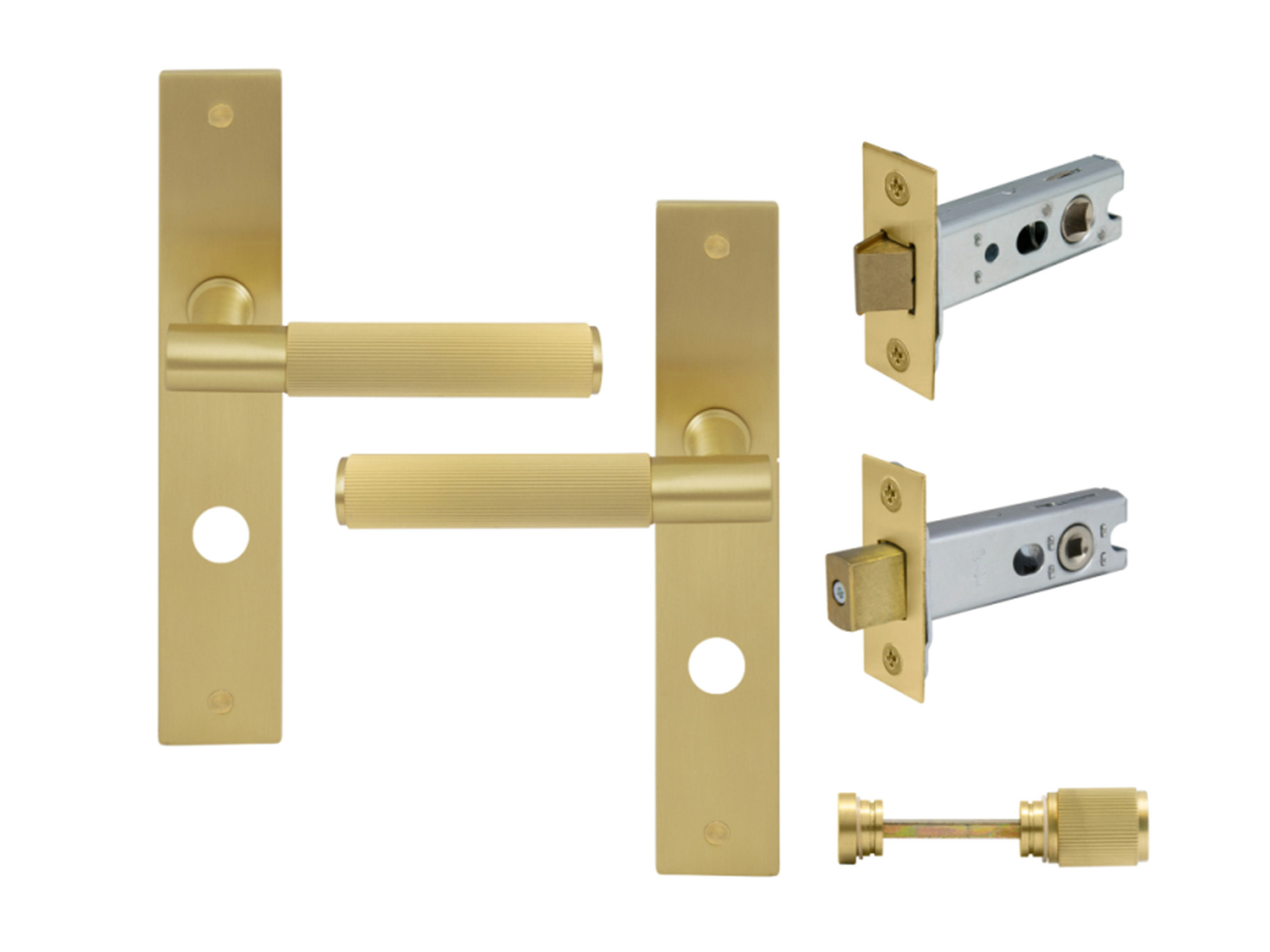 Nido Verge Privacy Set Levers On Long Plate