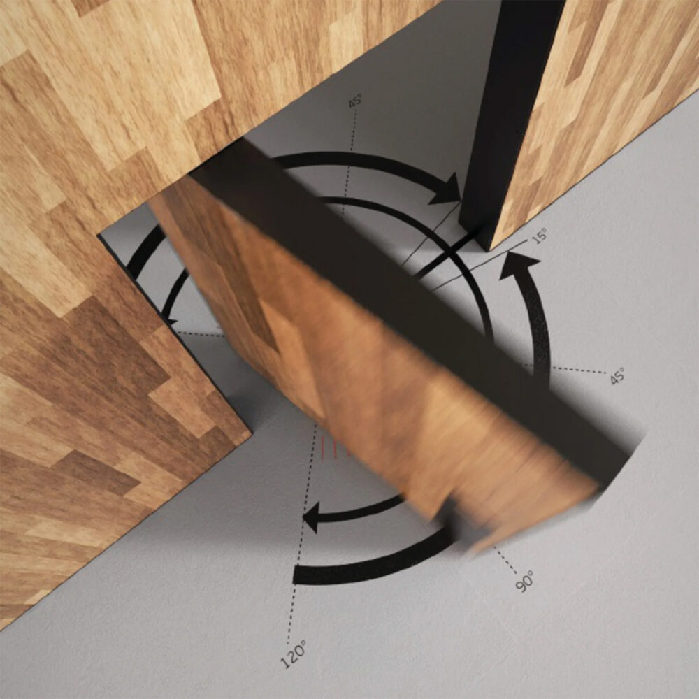 JNF 350kg Hydraulic Pivot For Heavy Duty Wooden Doors - Image 2