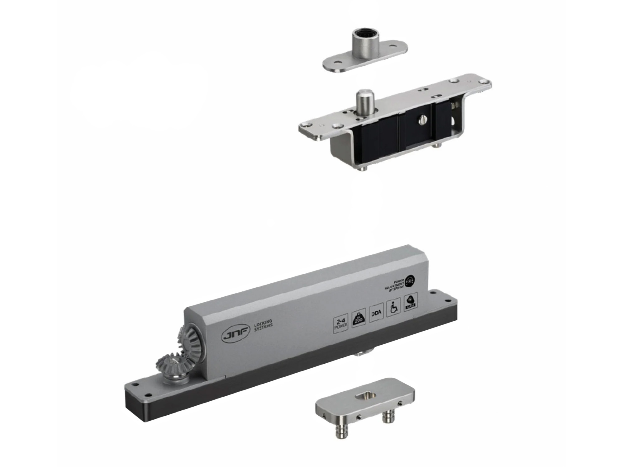 JNF 350kg Hydraulic Pivot For Heavy Duty Wooden Doors