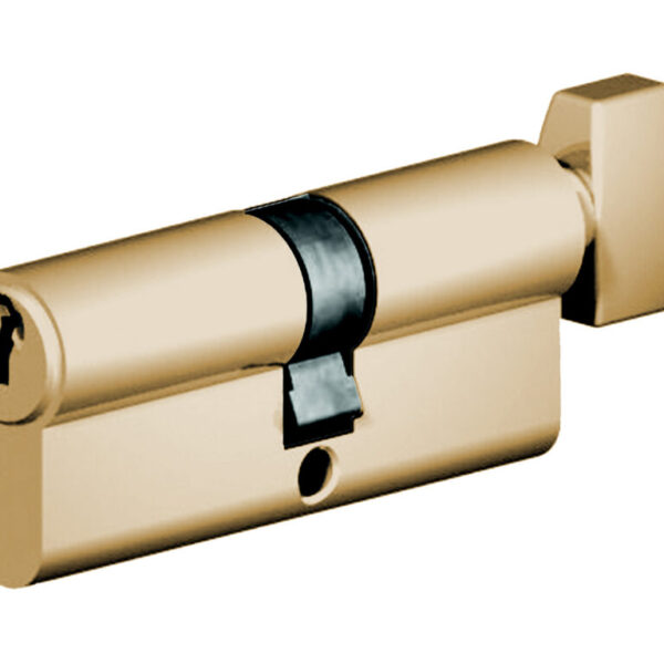 Yale Euro Cylinder With Turn Fixed Cam 6pin KA 35/35