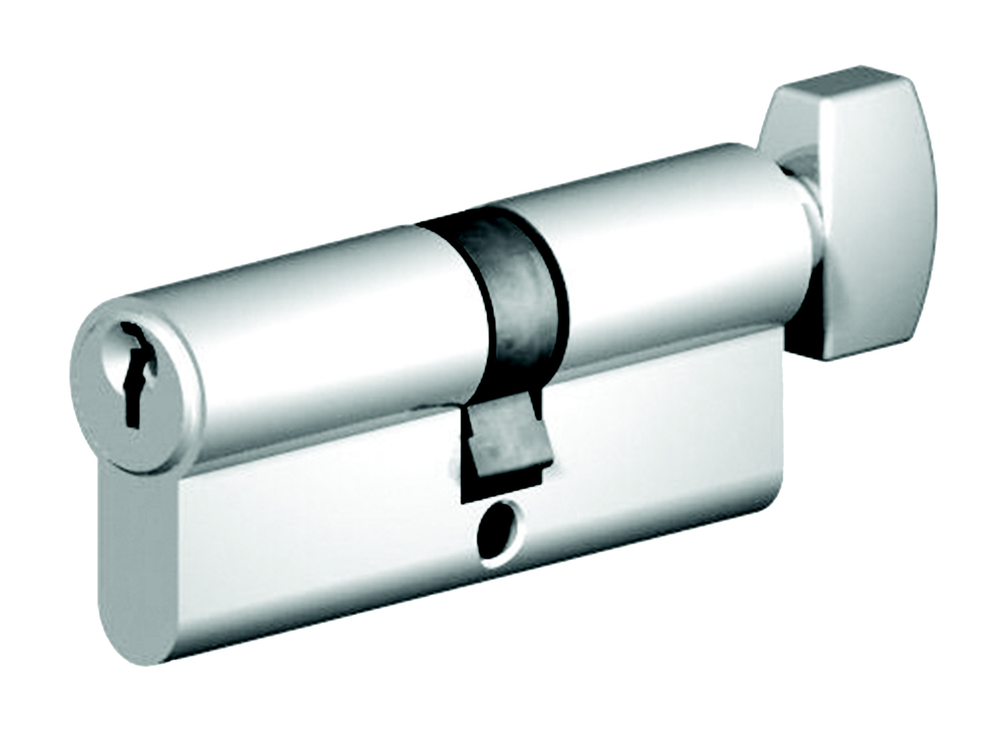 PQ16103 Lockwood Euro Cylinder With Turn Fixed Cam 5pin 24/24