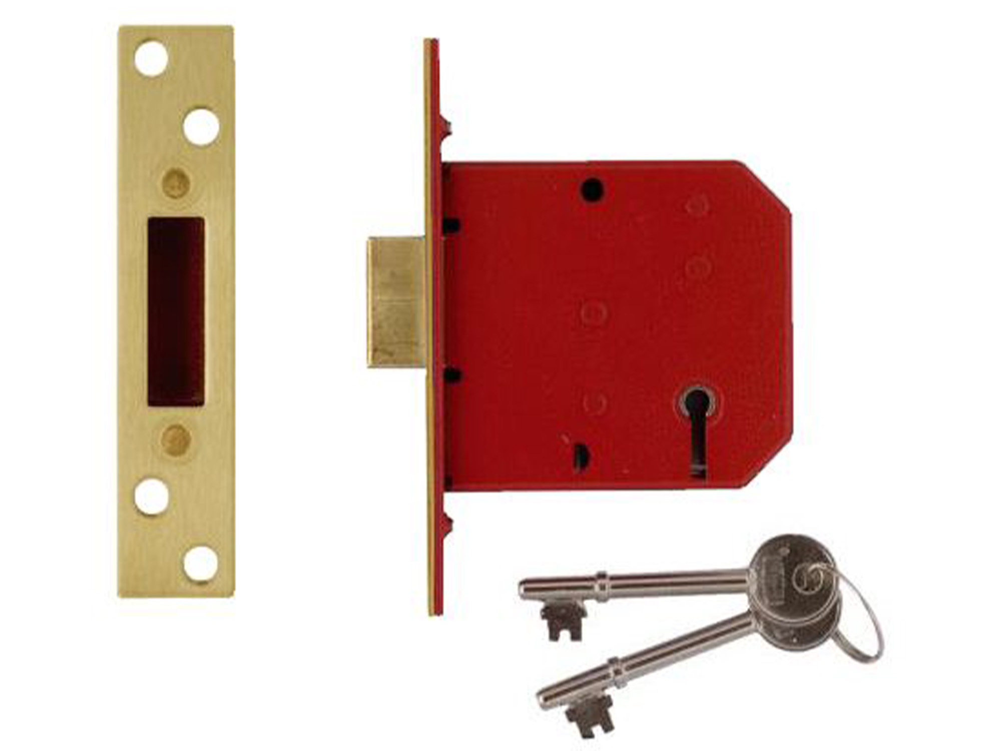 UY2101PL3.00 Union 5 Lever 57mm Backset Deadlocks